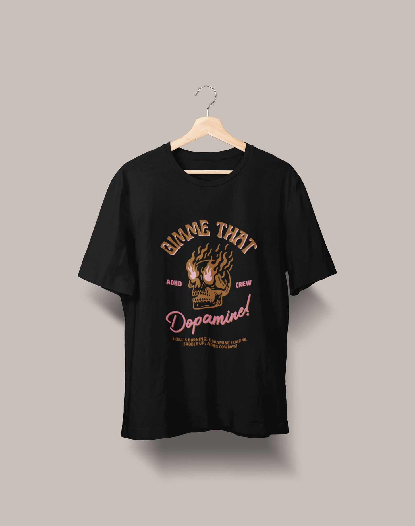 Burning Dopamine Skull