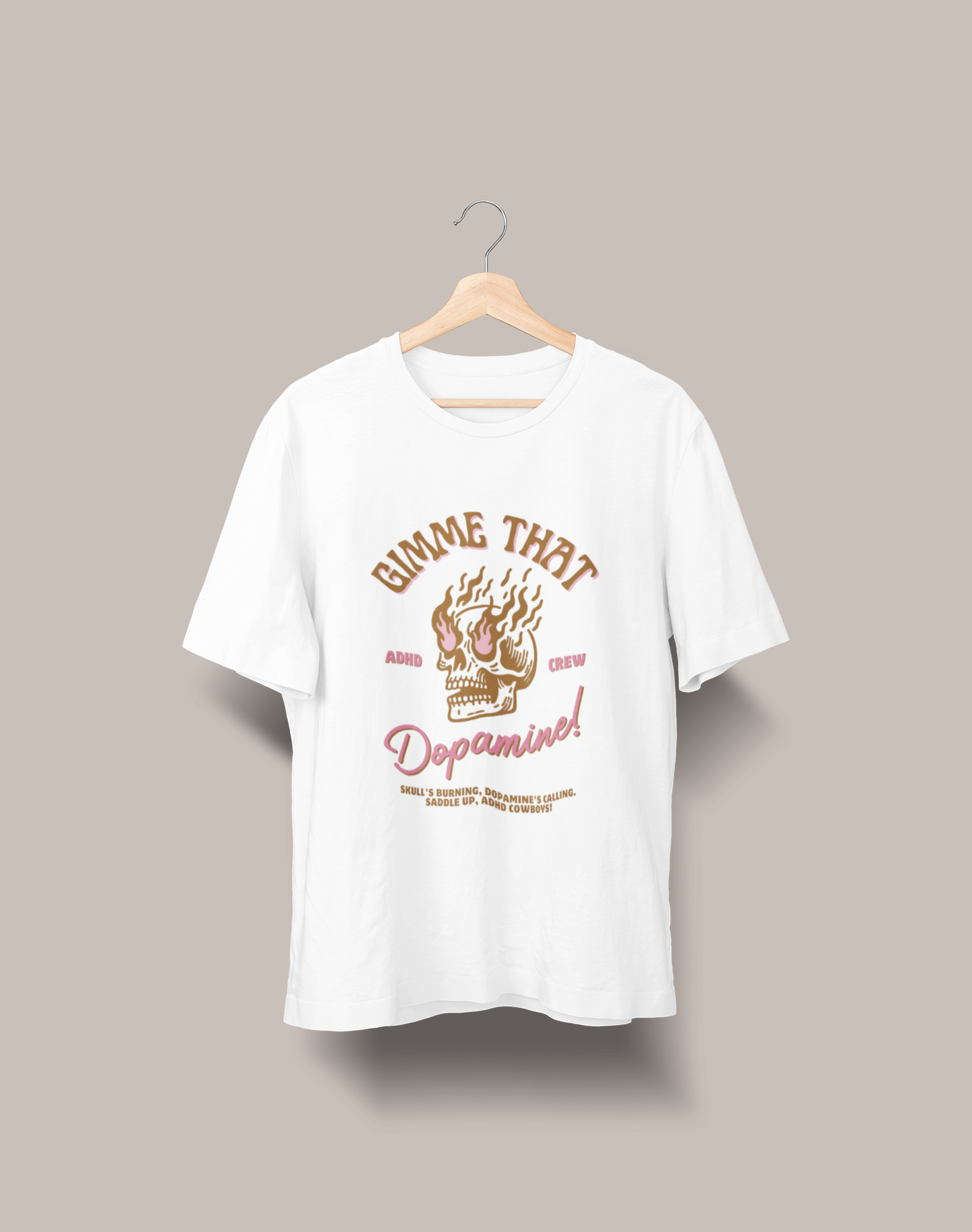 Burning Dopamine Skull