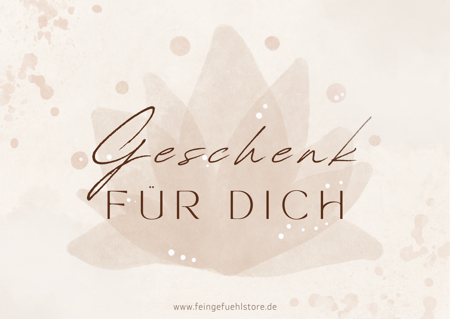 Gutschein - feingefuehl