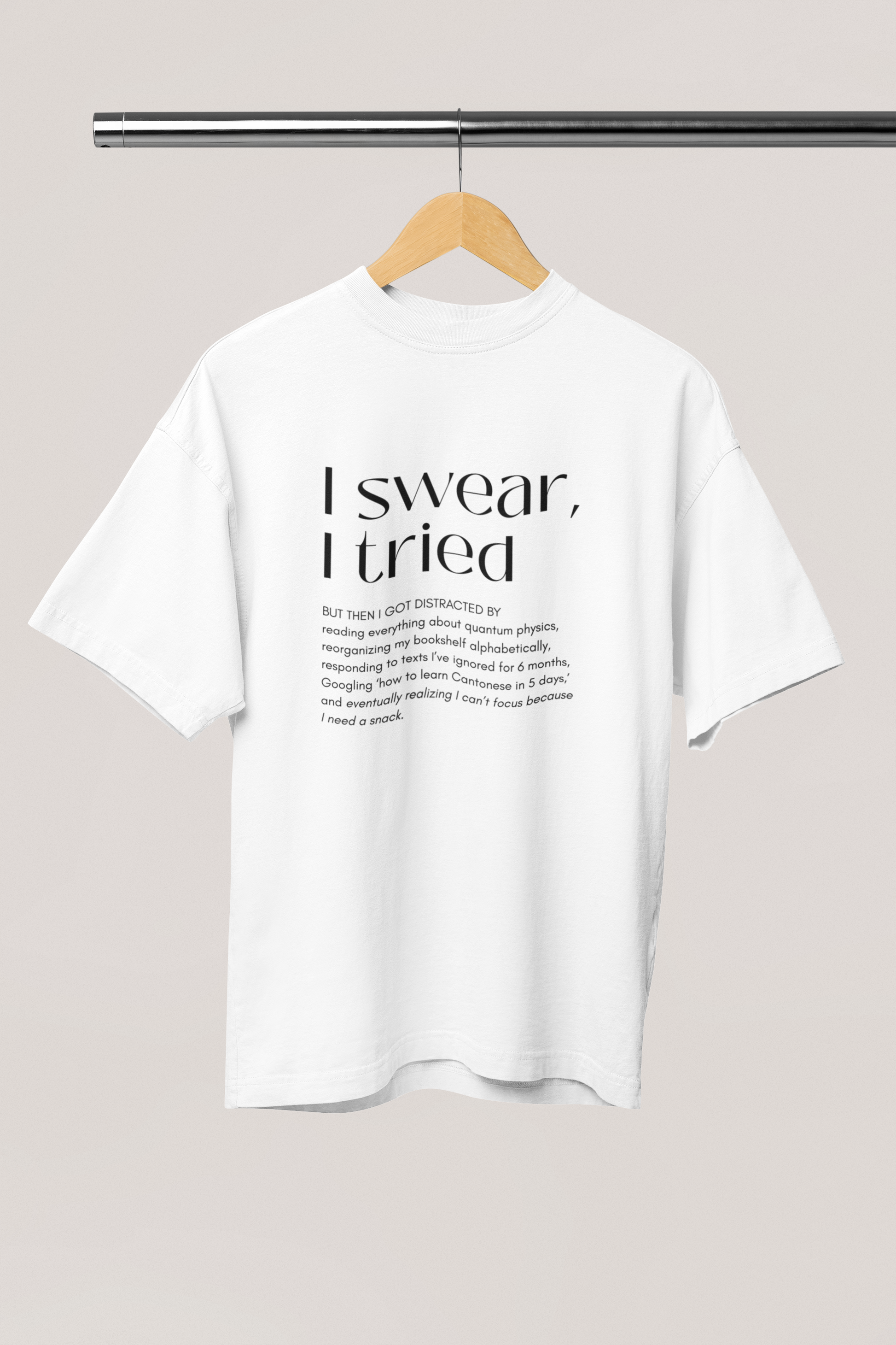I Swear, I Tried - feingefuehl